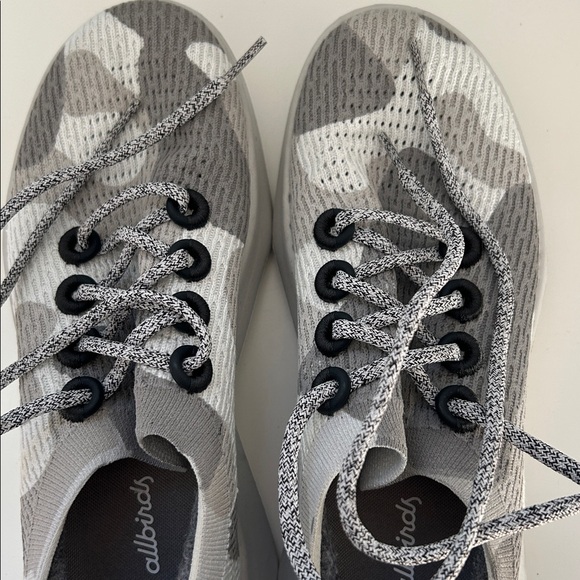 Allbirds Tree Dasher 2 Blizzard Light Gray Camo Sneaker - Picture 11 of 11